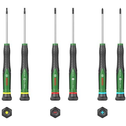 ボッシュ 精密ドライバー 8種セット 1600A02Z9M