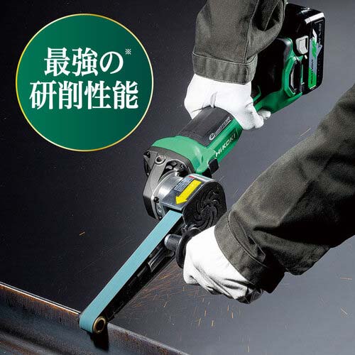 【廃番】HiKOKI 36Vコードレスベルトサンダ 研磨ベルト幅20mm MV電池セット品 SB3602DA(2XPZ)