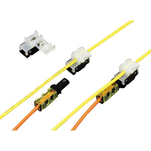 ニチフ 圧接形中継コネクタ 分岐用(20個入) NDC 2420-WB