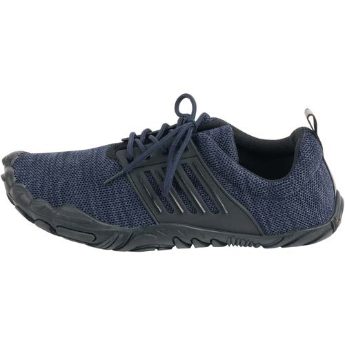 カジメイク 作業靴 6411 ベアフットシューズ ネイビー 25.5cm 6411-55-25.5