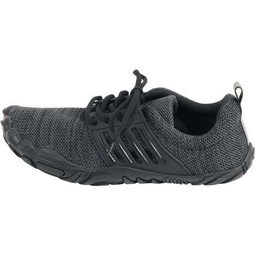 カジメイク 作業靴 6411 ベアフットシューズ ブラック 24.5cm 6411-91-24.5