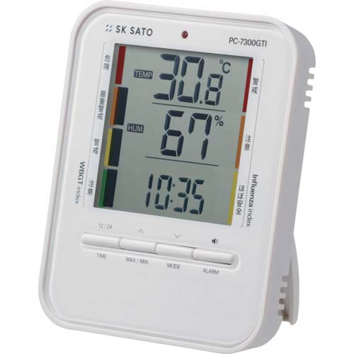 佐藤 デジタル温湿度計 PC-7300GTI(1079-00) 1079-00
