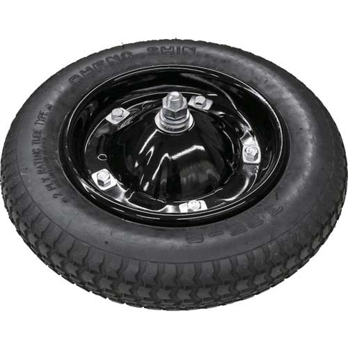 金象 国産 一輪車用タチホイル 片ネジ BK 182698