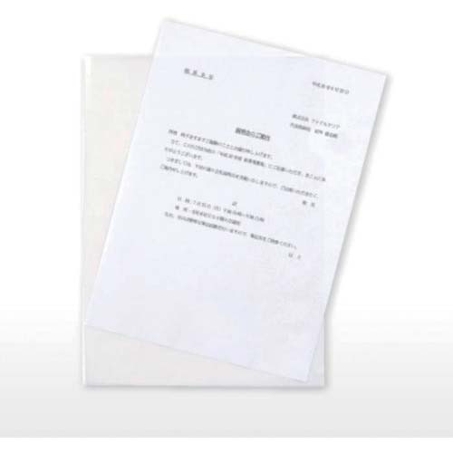 ジャストCorp. クリアファイル【A4/透明】100枚入り SH22-CL