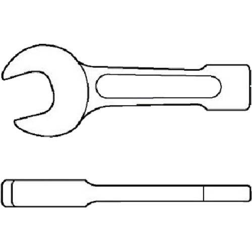 BAHCO ノンスパーキングオープンエンド打撃レンチ 二面幅寸法88mm NS100-88