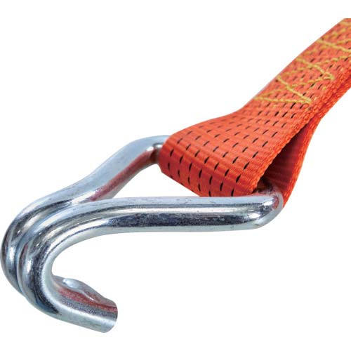 TRUSCO ベルト荷締機ワイドハンドル 75mm幅 2030kg Jフックタイプ JIS規格品 GV75A-2000J