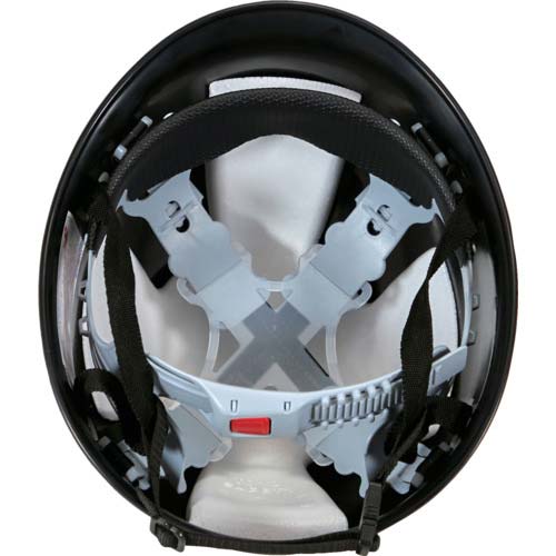 TRUSCO ヘルメット(MPタイプ・OT内装付)ブラック HM-110F-OT-BK