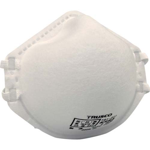 TRUSCO 使い捨て式防じんマスク DS1(20枚入) T81-DS1