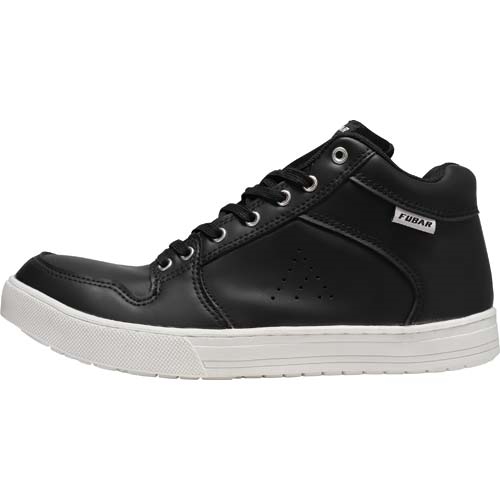 おたふく フーバー ワークシューズ ミドルカット サイドファスナー FB-841