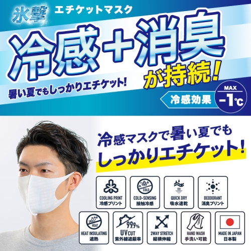 リベルタ 氷撃エチケットマスク XS〜M