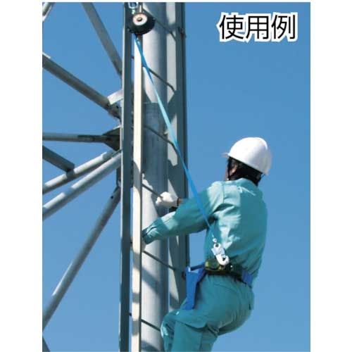 藤井電工 ツヨロン ベルト巻取式 ベルブロック 3.5m BB-35-SN-BX