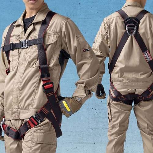 藤井電工 ツヨロン レヴォハーネス ワン・ハンドリトラ+ノビロン TH508-OHNV93SV-OT-BKR-2R23BX