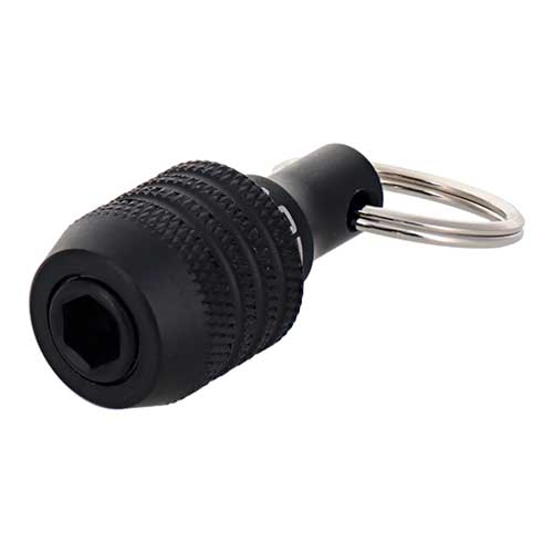 DBLTACT 軽量ビットホルダー3個組 マットブラックレッド・ガンメタ DBH-A3K