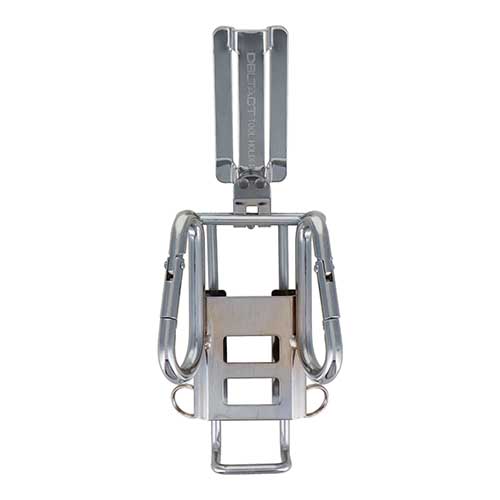 DBLTACT ミニカッター差し&カラビナ シルバー DT-TMC220