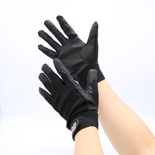 九州手袋工業 エアグリップ 黒 M 6789