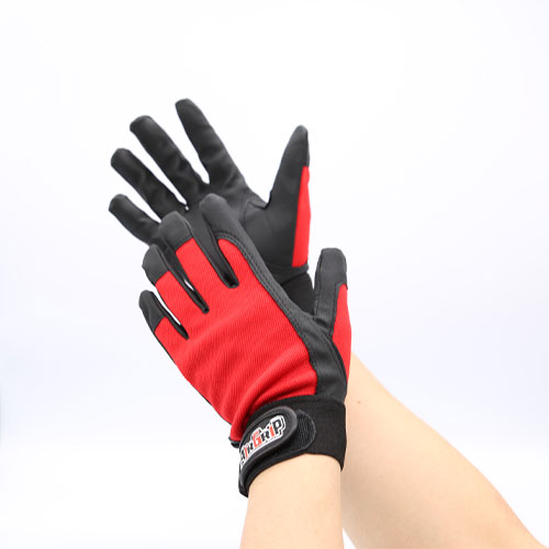 九州手袋工業 エアグリップ 赤 L 6789