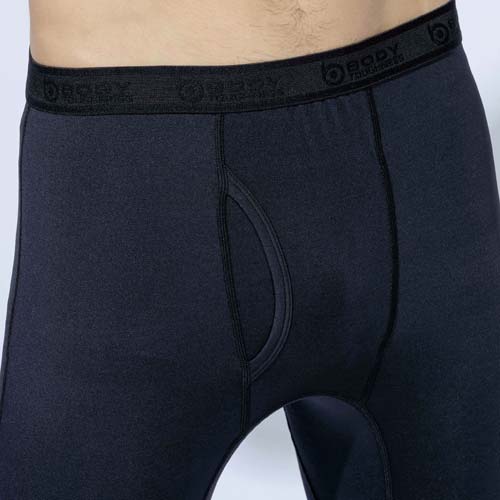 おたふく オーバーザファンクション 前開きロングタイツ ブラック L JW-552