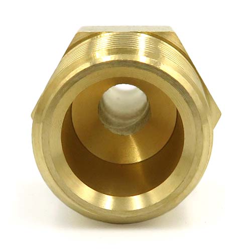 FLOBAL 黄銅製ホースニップル GHN-0207 1/4×7