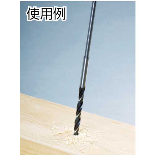 【廃番】ALPEN 空洞貫通用木工ドリル 18.0×800mm ストレートシャンク 7501800