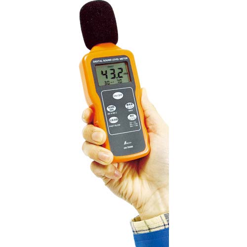 シンワ デジタル騒音計最高値ホールド機能付 78588