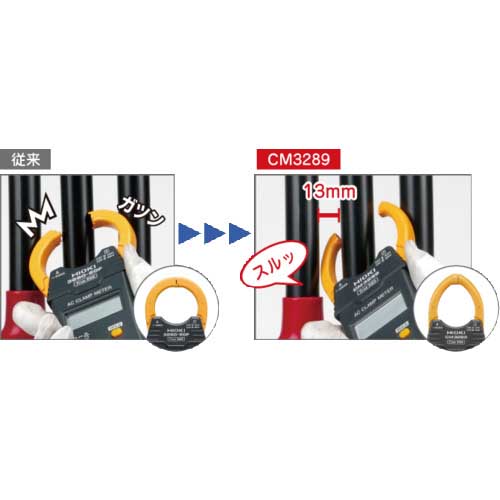 <新品・送料無料>HIOKI ACクランプメータ CM3289 Amazon | HIOKI (日置電機) ACクランプメータ CM3289 & ACフレキシブル