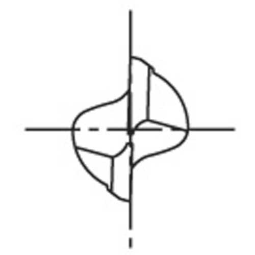 OSG ハイススクエアエンドミル 2刃ショート 刃径14mm シャンク径16mm 80024 EDS-14