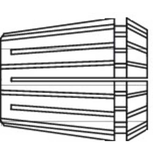 TRUSCO ERコレット 外径26 全長34 把握11.5〜12.5 ER25-12.5
