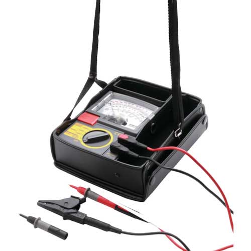 SANWA アナログ絶縁抵抗計 1000V/500V/250V PDM1529S