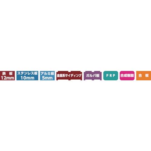 ハウスB.M トリプル超硬ロングホルソー(回転用)刃径110mm SHP-110