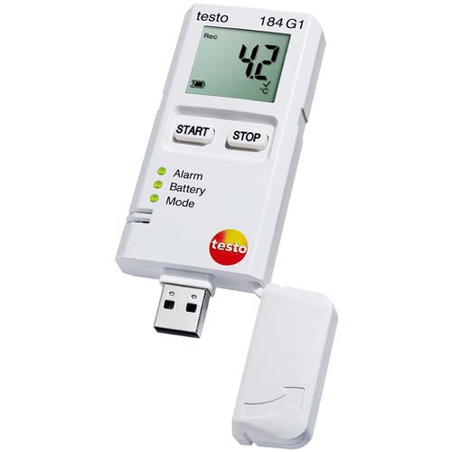 TESTO 温湿度・衝撃度データロガー 184 G1 TESTO184G1