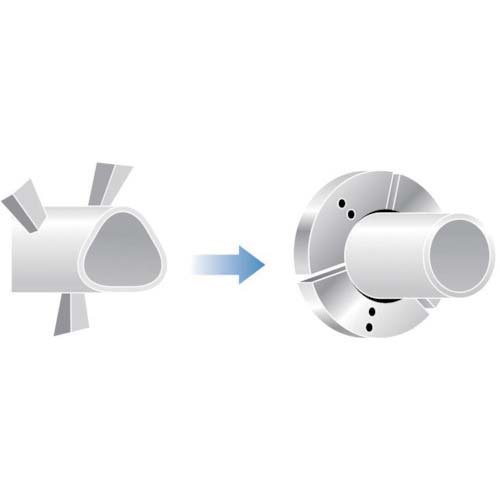 THECUT 円形生爪 豊和製 10インチ チャック用 TKR-10HO