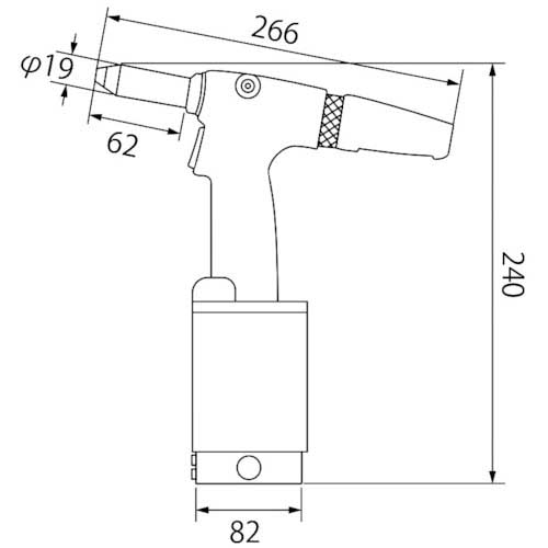 エビ リベッターショックレスタイプ AR2000S