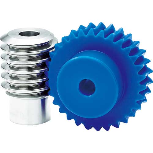 KG フードコンタクト 青POM ギヤシリーズ ウォームホイール G80BP50-R1