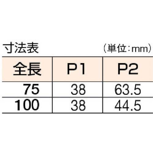 SUGATSUNE (170090940)HG-OTA100 ワンタッチリリースヒンジ 左右兼用 取付穴あり HG-OTA100