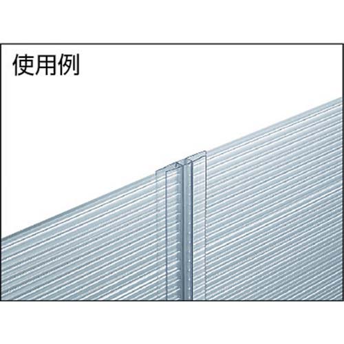 光 ジョイント用ポリカジョイナー エ型 差し込み幅6×1820mm KTP-1806H