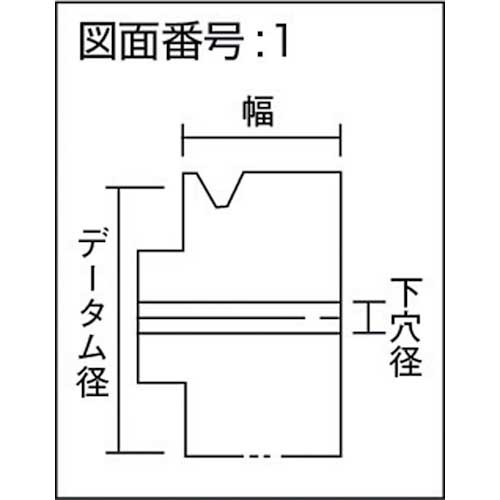 カネミツ NS 標準 Vプーリー呼び径7 B形1本掛 NS7XB1