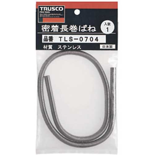 TRUSCO 密着長巻コイルばね 500mmD2×d0.3 TLS-0203