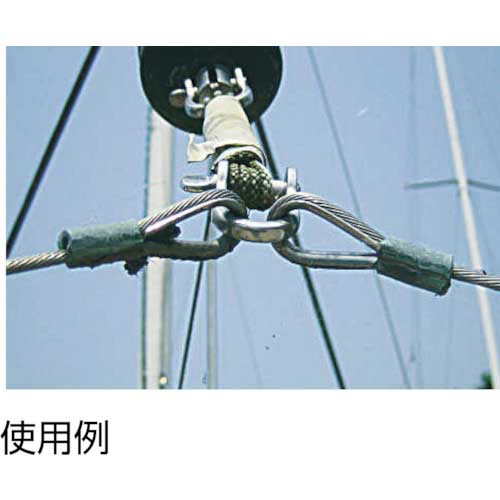 TRUSCO シンブル スチール製 溶融亜鉛メッキ 8mm用 TSP-008