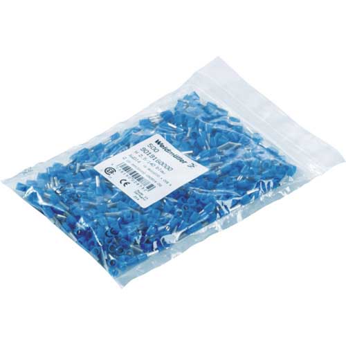 ワイドミュラー 絶縁カバー付圧着端子 H0.25/12 HBL SV フェルール 9025780000