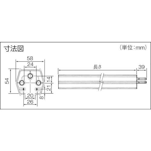 Panasonic 配線ダクト ファクトライン60 本体 L＝3m DH2313の通販