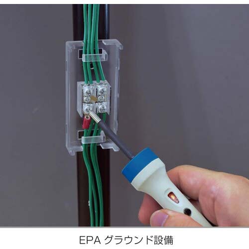 【廃番】HOZAN 静電気対策接地用品 アースラインチェッカー 1.9m F-235