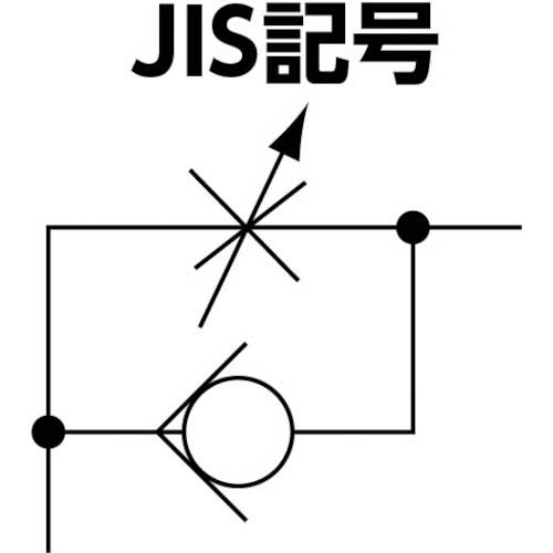 チヨダ ファイブミニスピードコントローラαメーターイン4mm・M3×0.5 FM4R-M3-I
