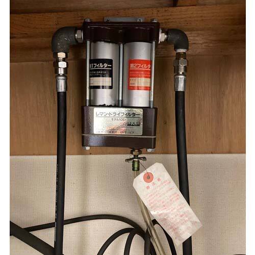 前田シェル エアフィルター レマン・ドライフィルタ- Rc1/4 ウィープバルブタイプ M-103-5