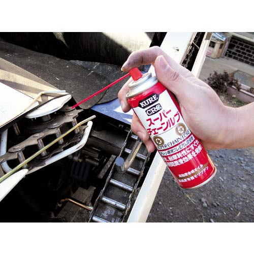 KURE チェーン専用プレミアム潤滑剤 スーパーチェーンルブ 180ml NO1068