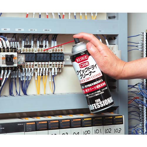 KURE 電気・電子パーツ洗浄剤 クイックドライクリーナー 430ml NO1419