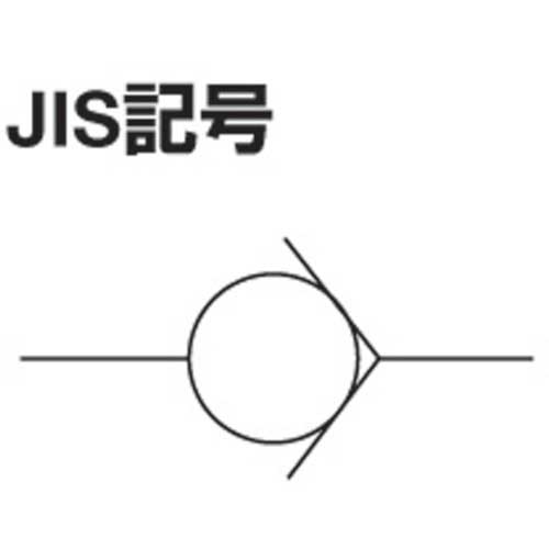 TAIYO パイロットチェックバルブ 3/8 PCV-03