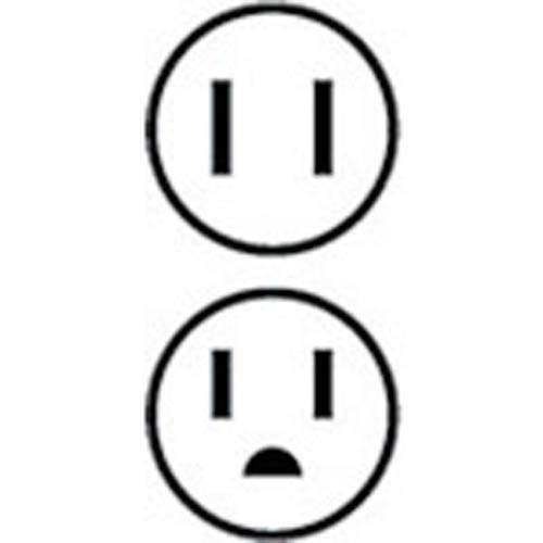 NICHIDO 2芯3芯兼用プラグ ポッキンプラグ 化粧袋入り PP-01