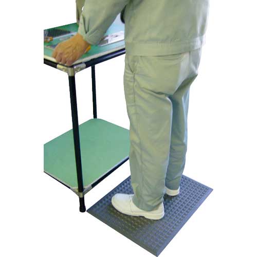 【廃番】アキレス 静電気対策クッションマット ソフマット-Dレギュラーサイズ (5枚入) S-100-C