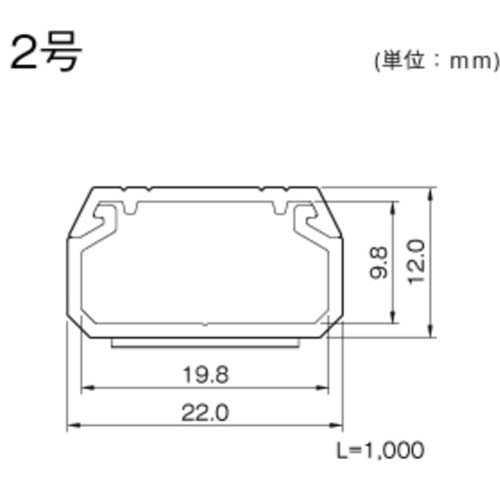 マサル テープ付ニュー・エフモール 2号 ホワイト SFT22