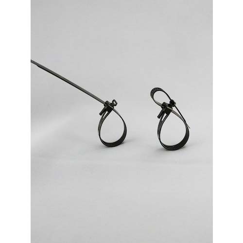 SG フックリピートタイ (耐候・耐熱タイプ) 黒色 7.4×155mm SG-FR150W